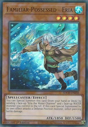 Familiar-Possessed - Eria (Alternate Art) (SDCH-EN038) - Structure Deck: Spirit Charmers 1st Edition Structure Deck: Spirit Charmers Yugioh Single  Squirtle Squad Card Shop.