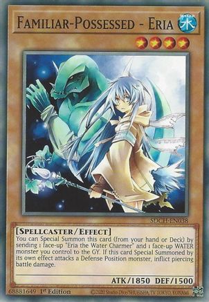 Familiar-Possessed - Eria (SDCH-EN038) - Structure Deck: Spirit Charmers 1st Edition Structure Deck: Spirit Charmers Yugioh Single  Squirtle Squad Card Shop.