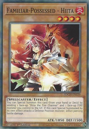 Familiar-Possessed - Hiita (SDCH-EN039) - Structure Deck: Spirit Charmers 1st Edition Structure Deck: Spirit Charmers Yugioh Single  Squirtle Squad Card Shop.