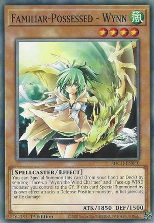 Familiar-Possessed - Wynn (SDCH-EN040) - Structure Deck: Spirit Charmers 1st Edition Structure Deck: Spirit Charmers Yugioh Single  Squirtle Squad Card Shop.