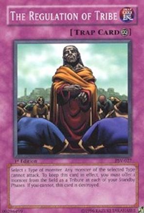 The Regulation of Tribe (PSV-027) - Pharaoh's Servant 1st Edition Pharaoh's Servant Yugioh Single  Squirtle Squad Card Shop.