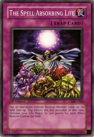 The Spell Absorbing Life (MFC-104) - Magician's Force Unlimited Magician's Force Yugioh Single  Squirtle Squad Card Shop.