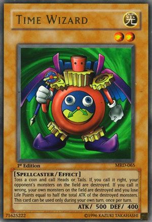 Time Wizard (MRD-065) - Metal Raiders 1st Edition Metal Raiders Yugioh Single  Squirtle Squad Card Shop.