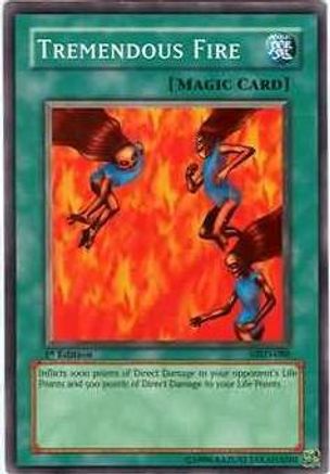 Tremendous Fire (MRD-088) - Metal Raiders 1st Edition Metal Raiders Yugioh Single  Squirtle Squad Card Shop.