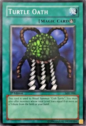 Turtle Oath (MRL-066) - Magic Ruler Unlimited Magic Ruler Yugioh Single  Squirtle Squad Card Shop.