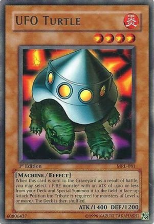 UFO Turtle (MRL-081) - Magic Ruler Unlimited Magic Ruler Yugioh Single  Squirtle Squad Card Shop.