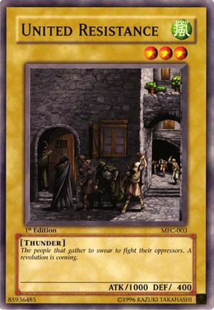 United Resistance (MFC-003) - Magician's Force 1st Edition Magician's Force Yugioh Single  Squirtle Squad Card Shop.