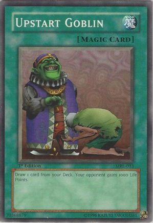 Upstart Goblin (MRL-033) - Magic Ruler Unlimited Magic Ruler Yugioh Single  Squirtle Squad Card Shop.