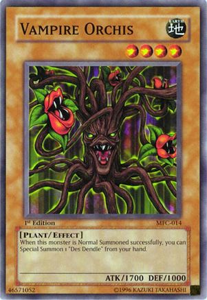 Vampire Orchis (MFC-014) - Magician's Force 1st Edition Magician's Force Yugioh Single  Squirtle Squad Card Shop.