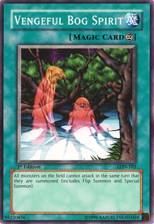 Vengeful Bog Spirit (LON-103) - Labyrinth of Nightmare Unlimited Labyrinth of Nightmare Yugioh Single  Squirtle Squad Card Shop.