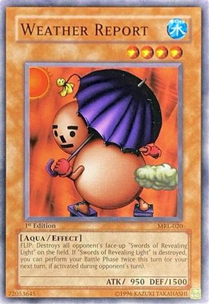 Weather Report (MRL-020) - Magic Ruler 1st Edition Magic Ruler Yugioh Single  Squirtle Squad Card Shop.