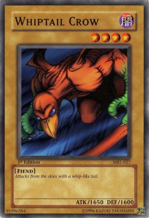 Whiptail Crow (MRL-027) - Magic Ruler 1st Edition Magic Ruler Yugioh Single  Squirtle Squad Card Shop.