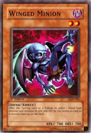 Winged Minion (LOD-005) - Legacy of Darkness 1st Edition Legacy of Darkness Yugioh Single  Squirtle Squad Card Shop.