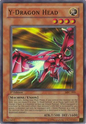 Y-Dragon Head (MFC-005) - Magician's Force Unlimited Magician's Force Yugioh Single  Squirtle Squad Card Shop.