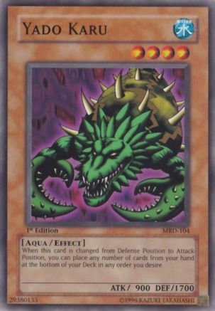 Yado Karu (MRD-104) - Metal Raiders 1st Edition Metal Raiders Yugioh Single  Squirtle Squad Card Shop.