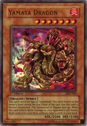 Yamata Dragon (LOD-067) - Legacy of Darkness Unlimited Legacy of Darkness Yugioh Single  Squirtle Squad Card Shop.