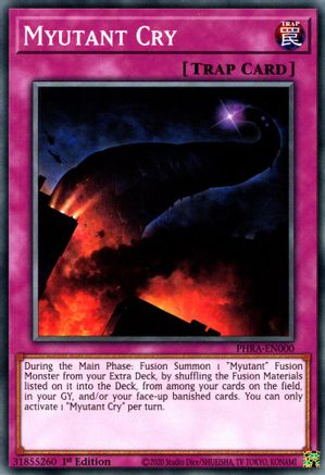 Myutant Cry (PHRA-EN000) - Phantom Rage 1st Edition Phantom Rage Yugioh Single  Squirtle Squad Card Shop.