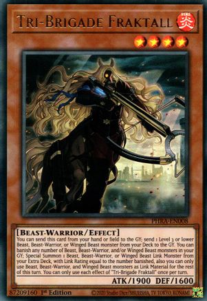 Tri-Brigade Fraktall (PHRA-EN008) - Phantom Rage 1st Edition Phantom Rage Yugioh Single  Squirtle Squad Card Shop.
