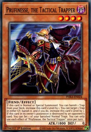 Prufinesse, the Tactical Trapper (PHRA-EN024) - Phantom Rage 1st Edition Phantom Rage Yugioh Single  Squirtle Squad Card Shop.