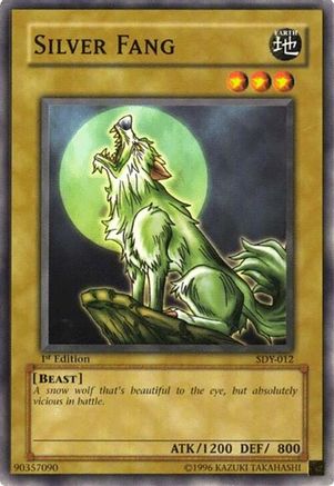Silver Fang (SDY-012) - Starter Deck: Yugi 1st Edition Starter Deck: Yugi Yugioh Single  Squirtle Squad Card Shop.
