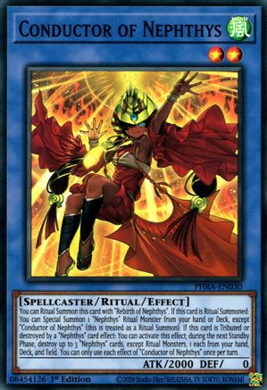 Conductor of Nephthys (PHRA-EN030) - Phantom Rage 1st Edition Phantom Rage Yugioh Single  Squirtle Squad Card Shop.