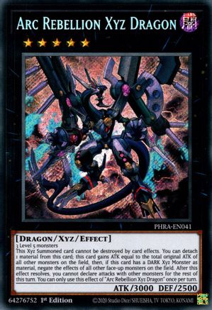 Arc Rebellion Xyz Dragon (PHRA-EN041) - Phantom Rage 1st Edition Phantom Rage Yugioh Single  Squirtle Squad Card Shop.
