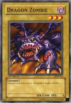 Dragon Zombie (SDY-014) - Starter Deck: Yugi Unlimited Starter Deck: Yugi Yugioh Single  Squirtle Squad Card Shop.