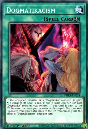 Dogmatikacism (PHRA-EN054) - Phantom Rage 1st Edition Phantom Rage Yugioh Single  Squirtle Squad Card Shop.