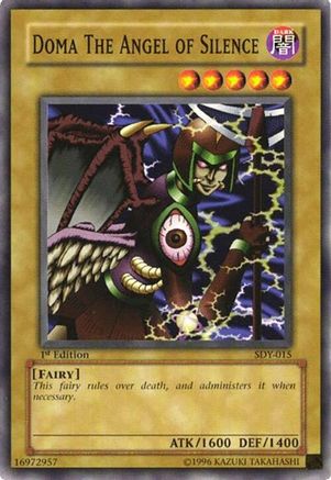 Doma The Angel of Silence (SDY-015) - Starter Deck: Yugi 1st Edition Starter Deck: Yugi Yugioh Single  Squirtle Squad Card Shop.