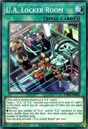U.A. Locker Room (PHRA-EN062) - Phantom Rage 1st Edition Phantom Rage Yugioh Single  Squirtle Squad Card Shop.