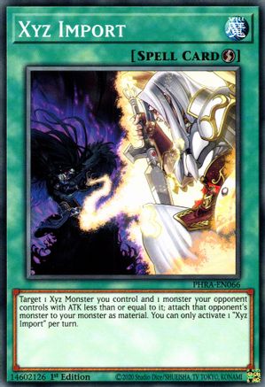 Xyz Import (PHRA-EN066) - Phantom Rage 1st Edition Phantom Rage Yugioh Single  Squirtle Squad Card Shop.