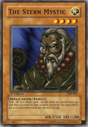 The Stern Mystic (SDY-033) - Starter Deck: Yugi Unlimited Starter Deck: Yugi Yugioh Single  Squirtle Squad Card Shop.