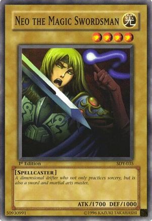 Neo the Magic Swordsman (SDY-035) - Starter Deck: Yugi 1st Edition Starter Deck: Yugi Yugioh Single  Squirtle Squad Card Shop.