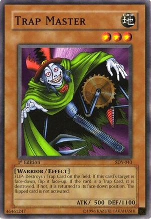 Trap Master (SDY-043) - Starter Deck: Yugi Unlimited Starter Deck: Yugi Yugioh Single  Squirtle Squad Card Shop.