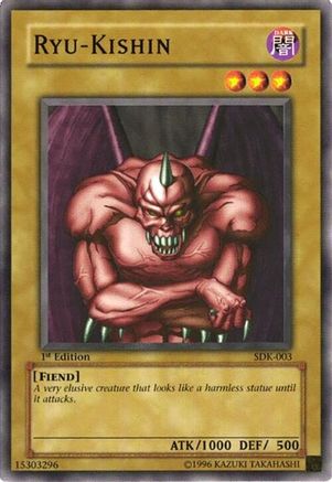 Ryu-Kishin (SDK-003) - Starter Deck: Kaiba 1st Edition Starter Deck: Kaiba Yugioh Single  Squirtle Squad Card Shop.