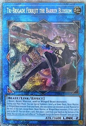 Tri-Brigade Ferrijit the Barren Blossom (Starlight Rare) (PHRA-EN046) - Phantom Rage 1st Edition Phantom Rage Yugioh Single  Squirtle Squad Card Shop.