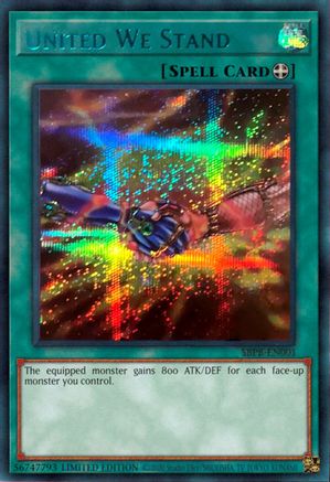 United We Stand (Blue) (SBPR-EN001) - Miscellaneous Promotional Cards Limited Miscellaneous Promotional Cards Yugioh Single  Squirtle Squad Card Shop.