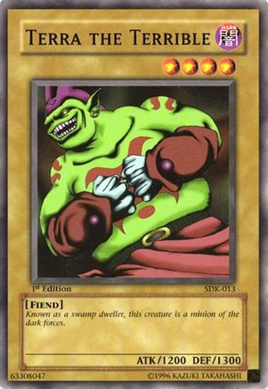 Terra the Terrible (SDK-013) - Starter Deck: Kaiba Unlimited Starter Deck: Kaiba Yugioh Single  Squirtle Squad Card Shop.