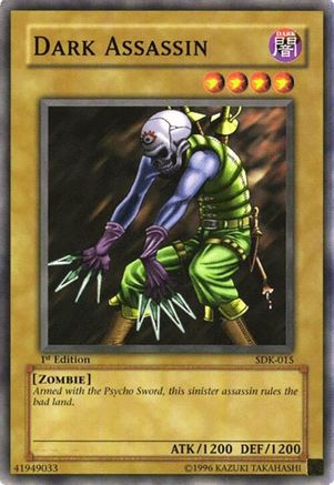Dark Assailant (SDK-015) - Starter Deck: Kaiba 1st Edition Starter Deck: Kaiba Yugioh Single  Squirtle Squad Card Shop.