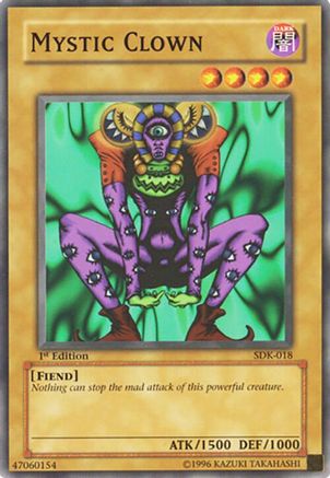 Mystic Clown (SDK-018) - Starter Deck: Kaiba Unlimited Starter Deck: Kaiba Yugioh Single  Squirtle Squad Card Shop.