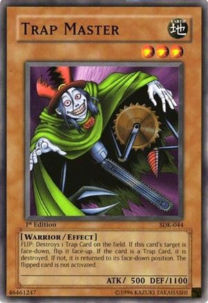 Trap Master (SDK-044) - Starter Deck: Kaiba 1st Edition Starter Deck: Kaiba Yugioh Single  Squirtle Squad Card Shop.