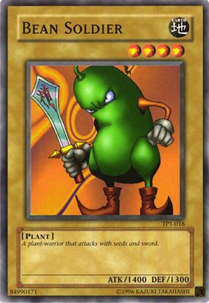 Bean Soldier (TP1-018) - Tournament Pack 1 Unlimited Tournament Pack 1 Yugioh Single  Squirtle Squad Card Shop.