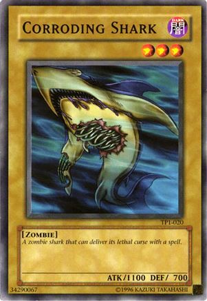 Corroding Shark (TP1-020) - Tournament Pack 1 Unlimited Tournament Pack 1 Yugioh Single  Squirtle Squad Card Shop.