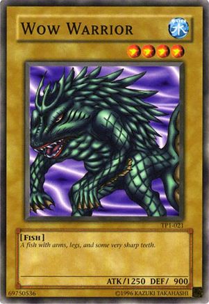 Wow Warrior (TP1-021) - Tournament Pack 1 Unlimited Tournament Pack 1 Yugioh Single  Squirtle Squad Card Shop.