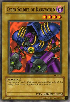 Cyber Soldier of Darkworld (TP1-028) - Tournament Pack 1 Unlimited Tournament Pack 1 Yugioh Single  Squirtle Squad Card Shop.