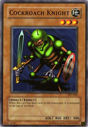 Cockroach Knight (TP1-029) - Tournament Pack 1 Unlimited Tournament Pack 1 Yugioh Single  Squirtle Squad Card Shop.