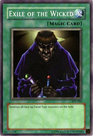 Exile of the Wicked (TP2-004) - Tournament Pack 2 Unlimited Tournament Pack 2 Yugioh Single  Squirtle Squad Card Shop.