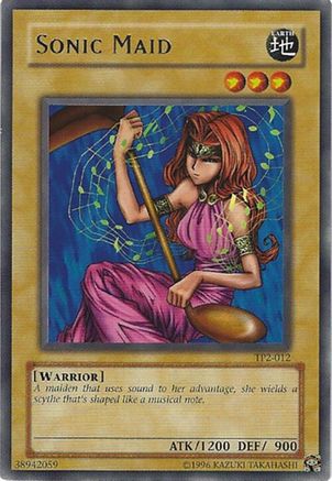 Sonic Maid (TP2-012) - Tournament Pack 2 Unlimited Tournament Pack 2 Yugioh Single  Squirtle Squad Card Shop.