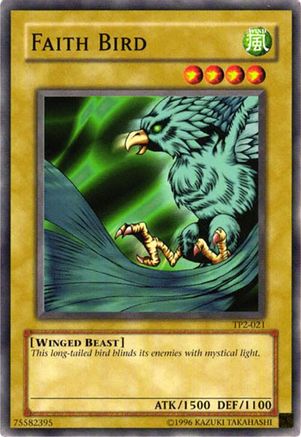 Faith Bird (TP2-021) - Tournament Pack 2 Unlimited Tournament Pack 2 Yugioh Single  Squirtle Squad Card Shop.