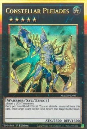 Constellar Pleiades (MAGO-EN031) - Maximum Gold 1st Edition Maximum Gold Yugioh Single  Squirtle Squad Card Shop.